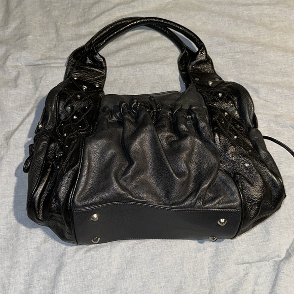 Griffazzi Genuine Leather Hobo Satchel Bag BNNT - Picture 2 of 16